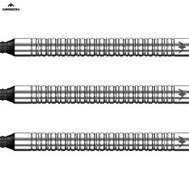 Mission Darts Soft Darts Mike De Decker Silber 95% Tungsten Softtip Darts Softdart 20 g
