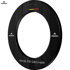 Mission Dart Original Mike De Decker Dartboard Surround...
