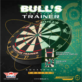 BULLS NL Advantage Trainer Dartboard Bristle Dart Board Dartboard Dartscheibe