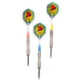 Karella Steel Dart Comic Line 80% Tungsten Steeltip Darts Steeldart CL-3 24 g