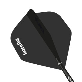 Karella Dart Karella Ultimo Flights Dart Flight Dartflights Standard in praktischer Dose Schwarz