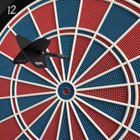 Karella Dart Karella Ultimo Flights Dart Flight Dartflights Standard in praktischer Dose Schwarz