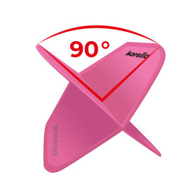 Karella Dart Karella Ultimo Flights Dart Flight Dartflights Standard in praktischer Dose Rosa