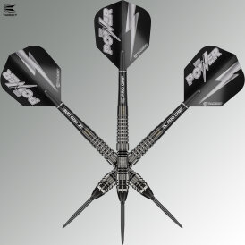 Target Steel Darts SWISS Point Phil Taylor Power 8Zero 4 Black Titanium P8Z4 80% Tungsten Steeltip Darts Steeldart 21 g