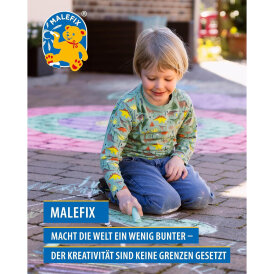 Straßenmalkreiden MALEFIX von PUSTEFIX Schablonen Set Mal-Spaß mit höchstem Spielwert