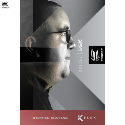 Target Steel Darts SWISS Point Stephen Bunting The Bullet 95K 95% Tungsten Steeltip Dart Steeldart