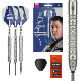 Target Steel Darts SWISS Point Shane McGuirk The Arrow G1 Generation 1 90% Tungsten Steeltip Dart Steeldart 23 g