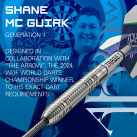 Target Steel Darts SWISS Point Shane McGuirk The Arrow G1 Generation 1 90% Tungsten Steeltip Dart Steeldart 23 g