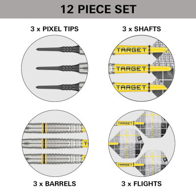 Target Soft Darts Scott Williams Shaggy G2 Generation 2 90% Tungsten Softtip Dart Softdart 18 g