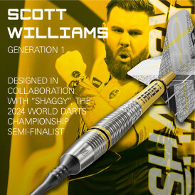 Target Soft Darts Scott Williams Shaggy G2 Generation 2 90% Tungsten Softtip Dart Softdart 18 g