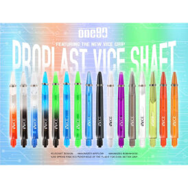 one80 Proplast Vice Shaft 3 3er Satz Dartshaft mit Federring in verschiedenen Designs