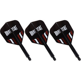 Condor Dart Flights Shafts AXE Mensur Suljovic The Gentle Inspiration 2 - 2 in1 Schaft-Flights-System verschiedene Flightformen