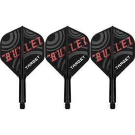 Target Dart K-Flex Flight- Schaftsystem Stephen Bunting The Bullet patentierten Twist-System Standard Nr.2 S Kurz