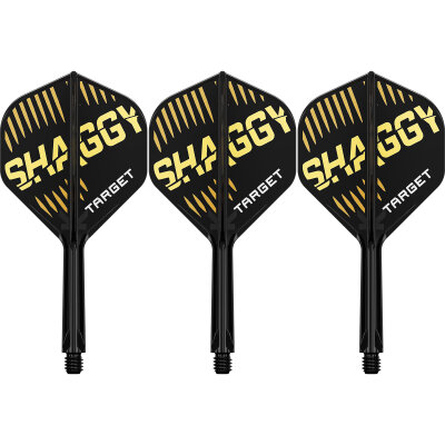 Target Dart K-Flex Flight- Schaftsystem Scott Williams Shaggy patentierten Twist-System Standard Nr.2 IM Intermediate