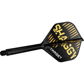 Target Dart K-Flex Flight- Schaftsystem Scott Williams Shaggy patentierten Twist-System Standard Nr.2 M Mittel