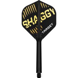 Target Dart K-Flex Flight- Schaftsystem Scott Williams Shaggy patentierten Twist-System Standard Nr.2 M Mittel