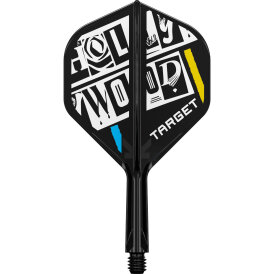 Target Dart K-Flex Flight- Schaftsystem Chris Dobey Hollywood patentierten Twist-System Standard Nr.2 S Kurz