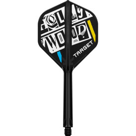 Target Dart K-Flex Flight- Schaftsystem Chris Dobey Hollywood patentierten Twist-System Standard Nr.2 M Mittel