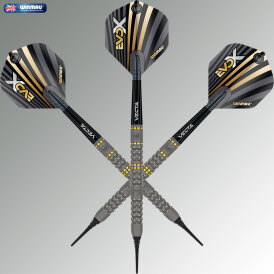 Winmau Soft Darts MvG Michael van Gerwen 5-Jahres-Jubiläums Evo X Dart 90% Tungsten Softtip Dart Softdart 20 g