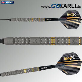Winmau Soft Darts MvG Michael van Gerwen 5-Jahres-Jubiläums Evo X Dart 90% Tungsten Softtip Dart Softdart 20 g