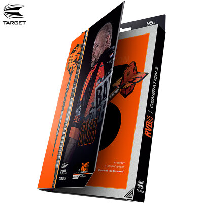 Target Soft Darts Raymond van Barneveld RVB G3 Generation 3 95% Tungsten Softtip Dart Softdart 20 g / leicht bespielt