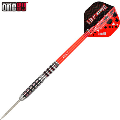 one80 Steel Darts Black J 21 01 VHD 90% Tungsten Steeltip Dart Steeldart 21 g / leicht bespielt