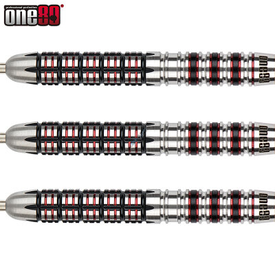 one80 Steel Darts Black J 21 01 VHD 90% Tungsten Steeltip Dart Steeldart 21 g / leicht bespielt