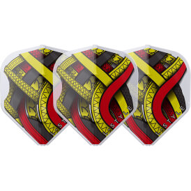 L-Style Champagne Dart Flights L1EZ Mike De Decker Standard in verschiedenen Designs