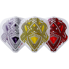 L-Style Champagne Dart Flights L1EZ Mike De Decker Standard in verschiedenen Designs