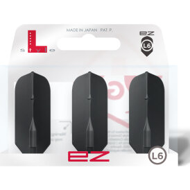L-Style Champagne Dart Flights L6EZ Slim Schwarz