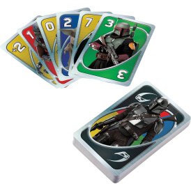 Mattel UNO Star Wars The Mandalorian Edition Kartenspiel MATTEL Games HJR23