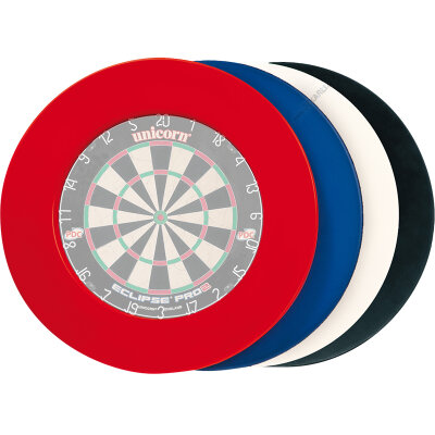 "Verpackung beschädigt" - Unicorn Dart Professional PU Surround Dartboard Surrounds Blau
