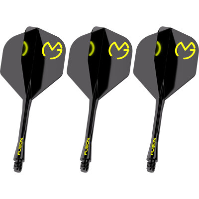 Winmau Dart Fusion MvG Michael van Gerwen PacMan Flight- Schaftsystem Nr.2 M Mittel