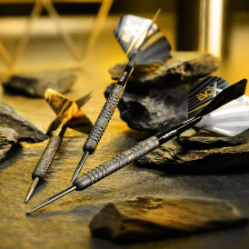 Winmau Steel Darts MvG Michael van Gerwen 5-Jahres-Jubiläums Evo X Dart 90% Tungsten Steeltip Dart Steeldart 22,5 g