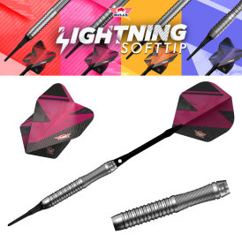 BULLS NL Soft Darts Lightning Pink 80% Tungsten Softip Darts Softdart 19 g