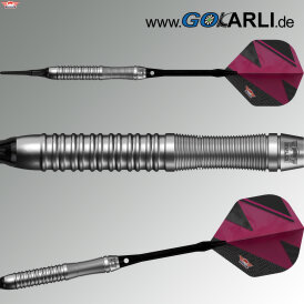 BULLS NL Soft Darts Lightning Pink 80% Tungsten Softip Darts Softdart 19 g