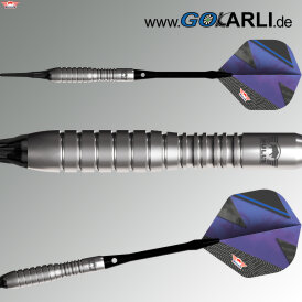 BULLS NL Soft Darts Lightning Blue 80% Tungsten Softip Darts Softdart 20 g