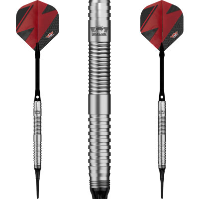 BULLS NL Soft Darts Lightning Red 80% Tungsten Softip Darts Softdart 21 g