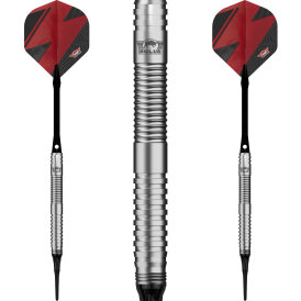 BULLS NL Soft Darts Lightning Red 80% Tungsten Softip...