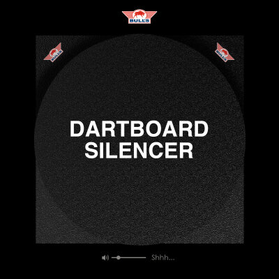 BULLS NL Dartboard Silencer Dart Schallschutz f�r Steeldartboards aller Hersteller