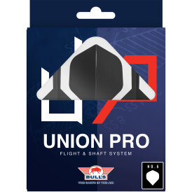 BULL´S NL Dart Union Pro Flight- Schaftsystem Nr.6 Schwarz Standard Nr.6 L Lang