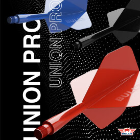 BULL´S NL Dart Union Pro Flight- Schaftsystem Nr.6 Schwarz Standard Nr.6 L Lang
