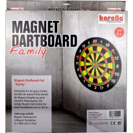 Karella Dart Magnet Dartboard Set Family / B-Ware