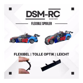 DSM - RC Flexibler Slotcar Spoiler kompatibel zu Carrera Digital 124 BMW M4