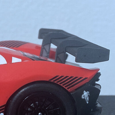 DSM - RC Flexibler Slotcar Spoiler KTM X-BOW GTX kompatibel zu Carrera Digital 132 - Evolution