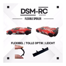 DSM - RC Flexibler Slotcar Spoiler kompatibel zu Carrera Evolution - Digital 132 KTM X-BOW GTX