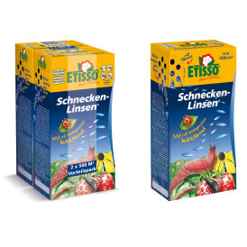 Frunol Delicia ETISSO® Schnecken-Linsen® Schnekenkorn biologischen Bekämpfung von Nacktschnecken