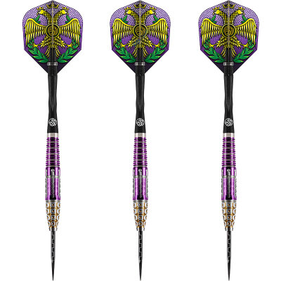"B-Ware" - Shot Steel Dart Roman Empire Caesar 95% Tungsten Steeltip Darts Steeldart 25 g