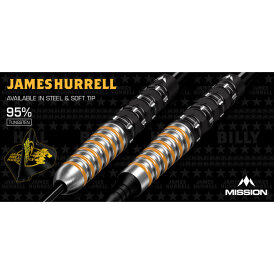 Mission Darts Dartflights James Hurrell V2 Hillbilly Std. Nr.2 Dart Flights 2025