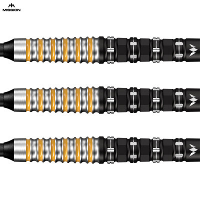 Mission Darts Soft Darts James Hurrell V2 Hillbilly 95% Tungsten Softtip Darts Softdart 20 g
